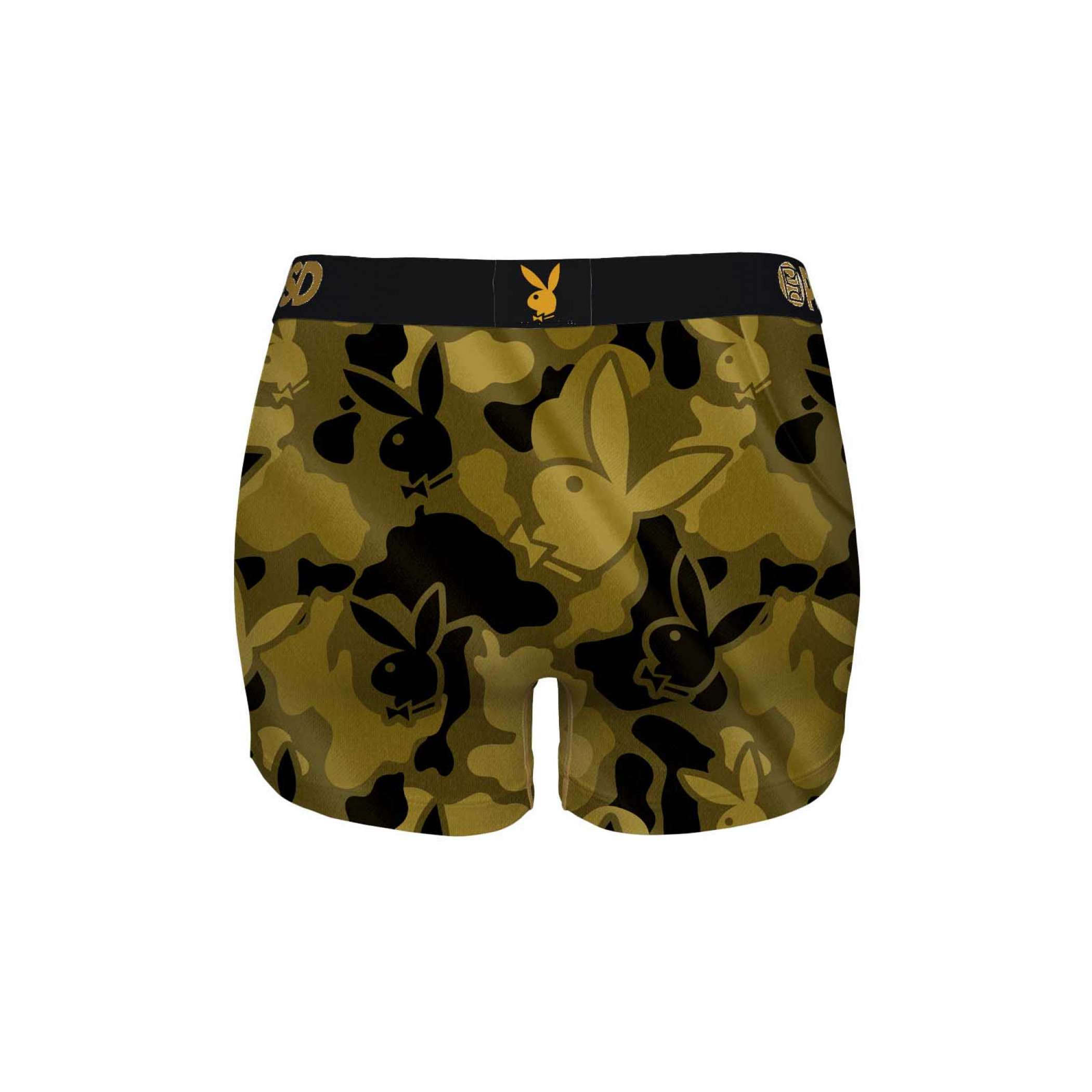 Playboy Silk Gold PSD Boy Shorts Underwear